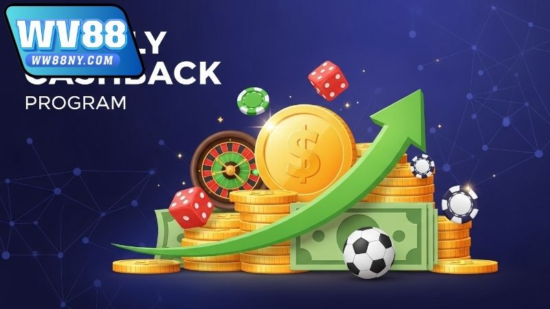 Chương trình hoàn tiền cá cược hàng tuần tại WW88 4 Cách thức tham gia chương trình hoàn tiền cá cược hàng tuần