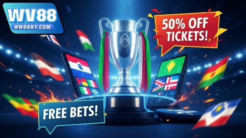Chương trình ưu đãi đặc biệt ngày hội bóng đá tại WW88 4 Hướng dẫn tham gia chương trình ưu đãi ngày hội bóng đá WW88