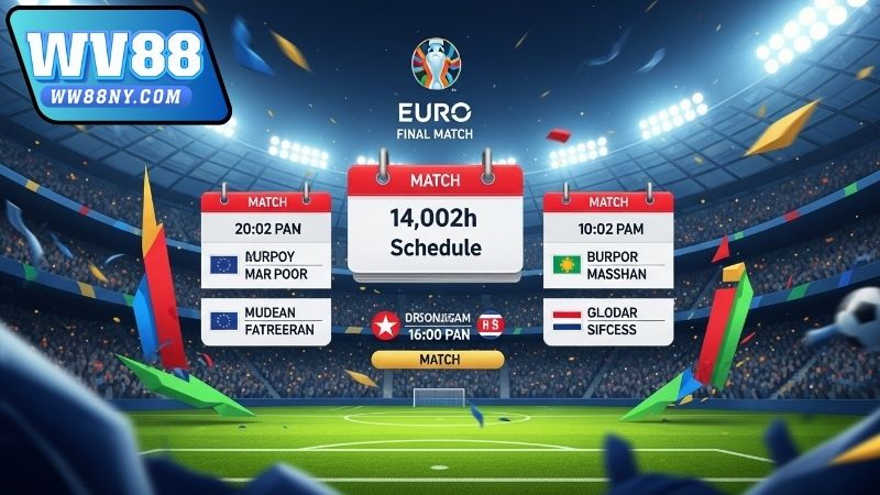 Lịch thi đấu trận chung kết Euro – Thông tin đầy đủ nhất 2 Khi nào diễn ra lịch thi đấu trận chung kết Euro?