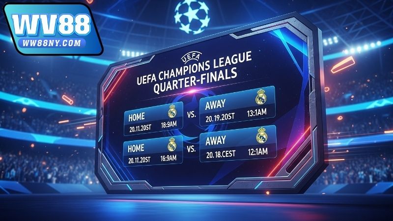 Lịch thi đấu tứ kết C1 – Cập nhật nóng nhất mùa giải 2025 3 Điểm nhấn từ lịch thi đấu tứ kết C1