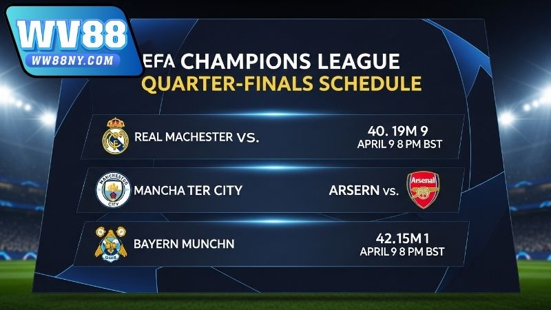 Lịch thi đấu tứ kết C1 – Cập nhật nóng nhất mùa giải 2025 5 lich-thi-dau-tu-ket-c1