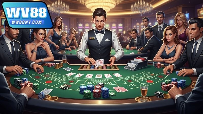 Live game bài Baccarat – Trải nghiệm của sự đỉnh cao 2 Giới thiệu về live game bài Baccarat