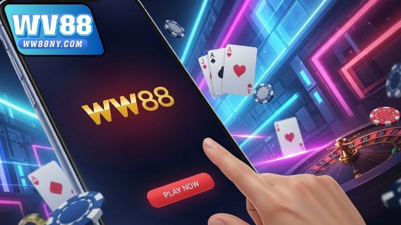 Cài đặt và đăng nhập app WW88