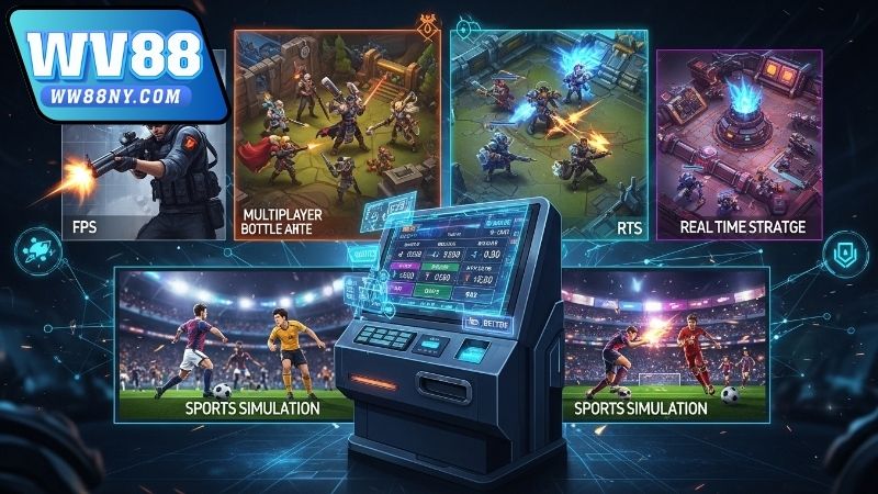 Thể loại game phổ biến trong cá cược Esports tại WW88 4 Kinh nghiệm cược các thể loại game phổ biến trong cá cược Esports