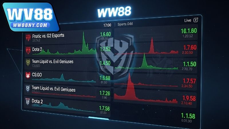 Theo dõi biến động kèo cược esports - Hướng dẫn từ WW88 3 Ý nghĩa của việc theo dõi biến động kèo cược esports