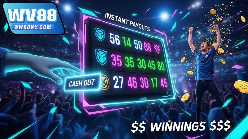 Thời gian trả thưởng cá cược Esports nhanh tại W88 2 Thời gian trả thưởng cá cược Esports nhanh tại WW88