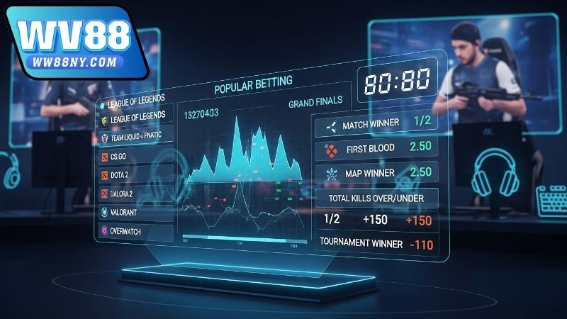 Tổng hợp kèo cược Esports phổ biến và hấp dẫn tại WW88 4 tong-hop-keo-cuoc-esports-pho-bien